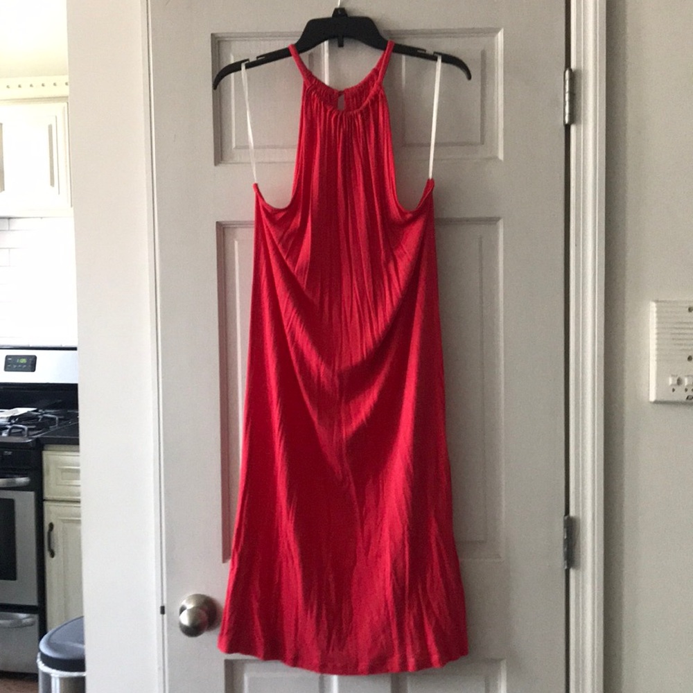 Vila Faux Halter Dress